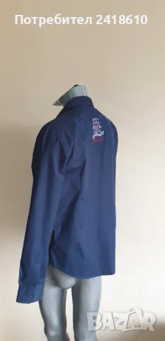 La Martina Italy Stretch Cotton Slim Fit Mens Size L  НОВО! ОРИГИНАЛ! МЪЖКА РИЗА!, снимка 8 - Ризи - 50023852