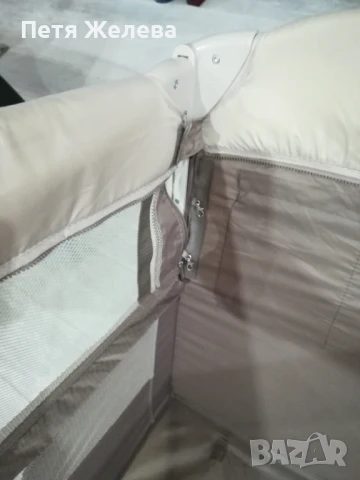 Сгъваема и преносима с падаща стена кошара/легло CHIPOLINO MERIDA, снимка 10 - Кошарки - 50711453