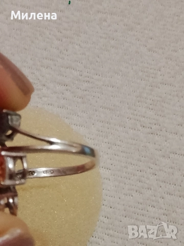 сребърен пръстен , снимка 3 - Пръстени - 52851417
