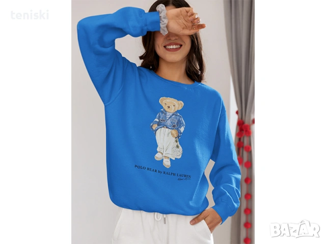 Качествени Суичъри Ralph Lauren Polo Bear Принт Модели цветове и размери , снимка 8 - Суичъри - 35575179