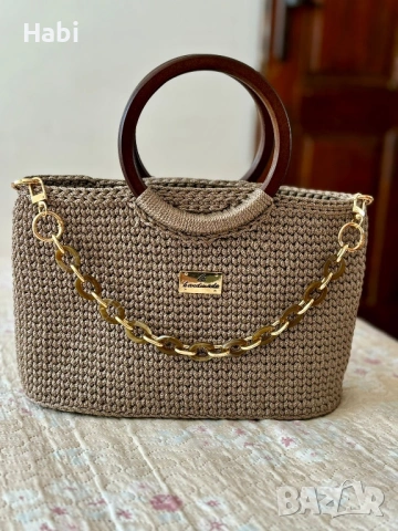 Ръчно плетени чанти, снимка 3 - Чанти - 53952941
