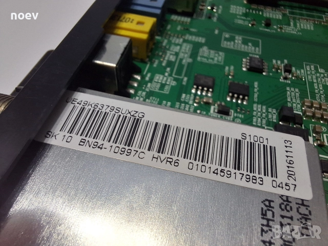 Main Board BN41-02534B BN94-10997C от Samsung UE49K6379SU, снимка 3 - Части и Платки - 52807558