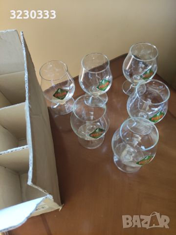 Стъклени чаши за бира Белгия, снимка 1 - Колекции - 46116356