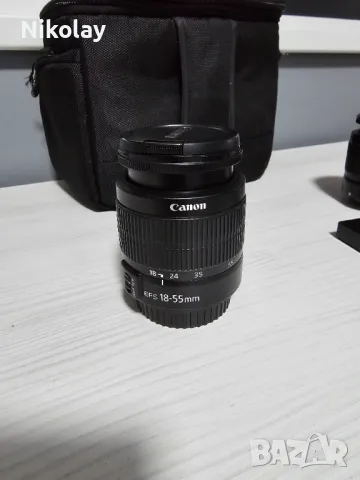 Canon EOS 1100D - Пълен комплект, снимка 5 - Фотоапарати - 46958552