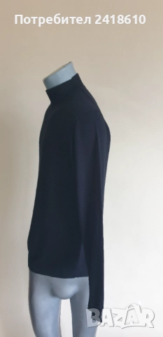 Karl Lagerfeld Merino / Wool / Mens Size M ОРИГИНАЛ! Мъжки Пуловер Поло!, снимка 6 - Пуловери - 52294182