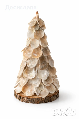 елха от мидички , снимка 2 - Декорация за дома - 54057901