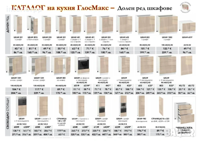 Кухня Глосмакс 122х282 см ъглова - Алба. Безплатен Проект за Вас., снимка 4 - Кухни - 44339537