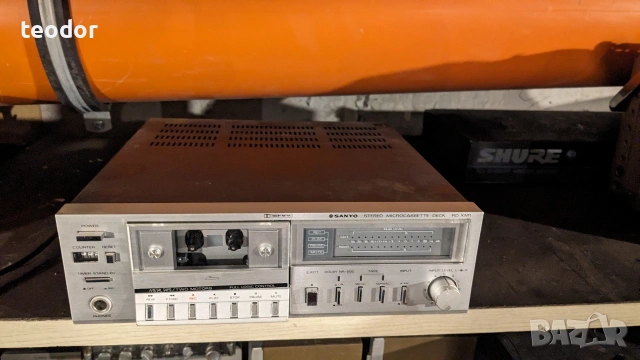 Микрокасетен дек Sanyo RD-XM1 , снимка 7 - Декове - 53122084