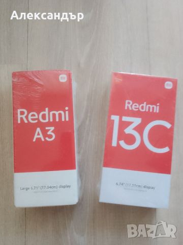 нови Смарт телефони  redmi 13 C /A3, снимка 1 - Телефони с две сим карти - 46292316