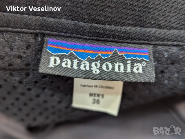 Туристически Мъжки 7/8 Панталон Softhsell Patagonia Размер 36 , снимка 5 - Спортни дрехи, екипи - 46648908