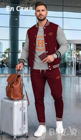 💙Мъжки екип ✨🔥🔥🔥 👍 ✨𝗣𝗿𝗶𝗰e :26€ НА ЕДРО✨𝗦ı𝘇𝗲:  MM L XL XXL XXL 📌6 бр, снимка 4 - Спортни дрехи, екипи - 53671952