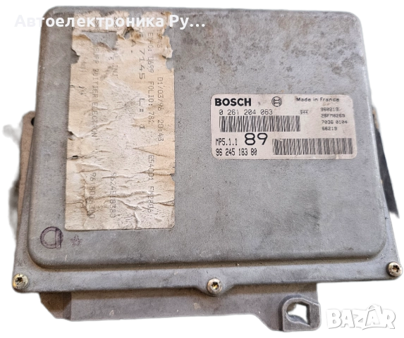 компютър PEUGEOT 406 1.8 BOSCH 0261204063, 0 261 204 063, 9624518380