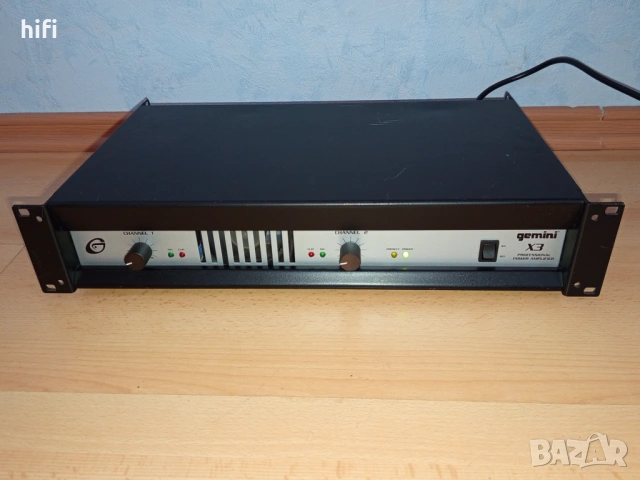 Профи усилвател, стъпало Gemini X3