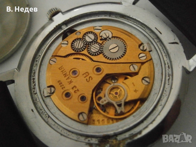 SEKONDA / POLJOT de luxe, 2209, 23 jewels, USSR, TOP!, снимка 8 - Мъжки - 49686654