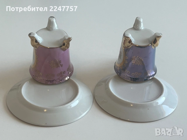 Двоен сет порцелан, снимка 5 - Антикварни и старинни предмети - 54109842