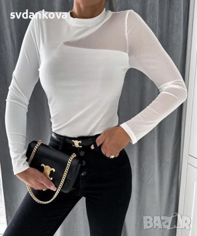 Дамска блуза, снимка 1 - Блузи с дълъг ръкав и пуловери - 46291236