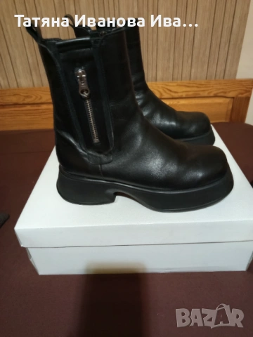 Дамски боти от естествена кожа 