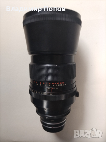 Zeiss Jena Sonnar 180/2.8 Pentax, снимка 3 - Обективи и филтри - 45048977