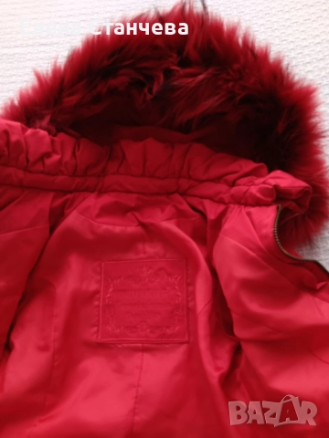 Детско зимно яке с естествен пух, снимка 2 - Детски якета и елеци - 52373343