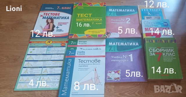 Учебни помагала за 7 клас , снимка 12 - Учебници, учебни тетрадки - 46317677