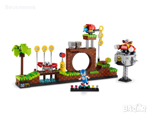 LEGO - Sonic the Hedgehog - Green Hill Zone 21331, 1125 части, снимка 4 - Образователни игри - 45776805