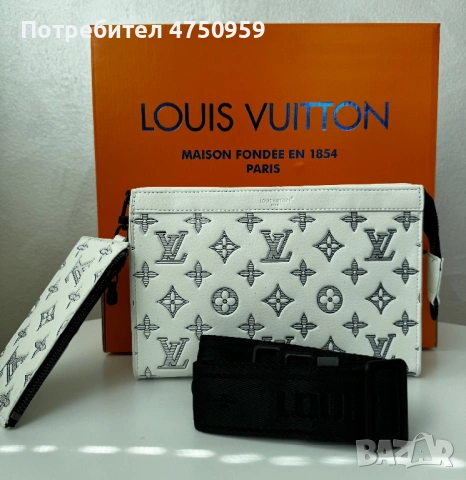 Louis Vuitton плик/ Louis Vuitton чанта през рамо, снимка 6 - Чанти - 53656531