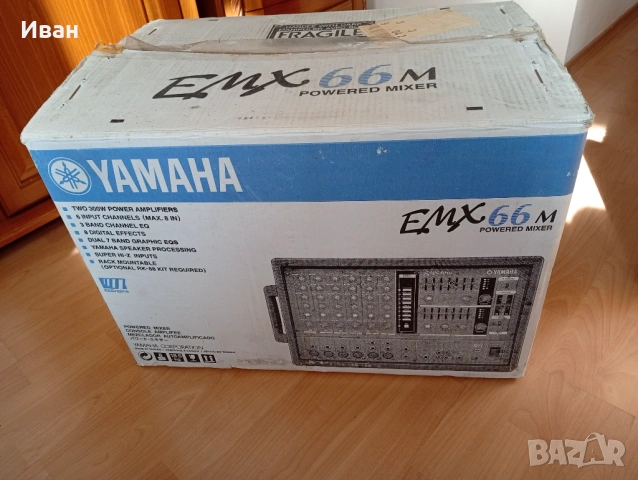 Yamaha EMX 66m, снимка 8 - Ресийвъри, усилватели, смесителни пултове - 53534181