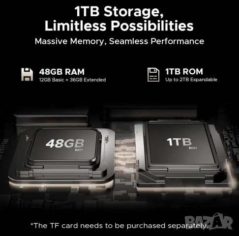 DOOGEE S300 Plus 6.78" 12GB+36GB/1024GB (1TB), Dimensity 8300-Ultra, 200MP, 11000mAh, снимка 8 - Други - 54063103