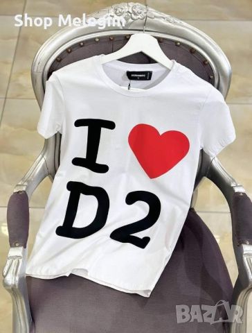 Dsquared2 дамска тениска , снимка 1 - Тениски - 45799030