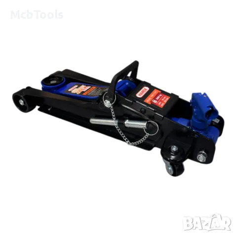 Нископрофилен крик крокодил 3 тона 85 – 380 мм с въртяща дръжка на 360° защита HAWEK, снимка 6 - Други инструменти - 49902725