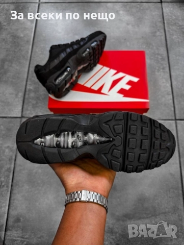 Nike Air Max 95 'Black' Мъжки Маратонки С Кутия👟Мъжки Спортни Обувки Код S80, снимка 4 - Маратонки - 52411478