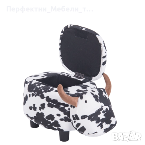 Запомнящ се подарък за детска стая-табуретка-ракла-кравичка,овца,слонче, снимка 4 - Мебели за детската стая - 52653888