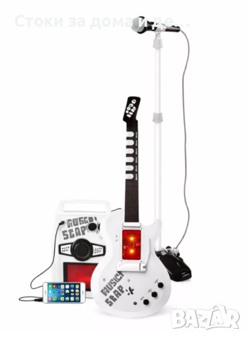 ✨Детска китара с усилвател и микрофон 
