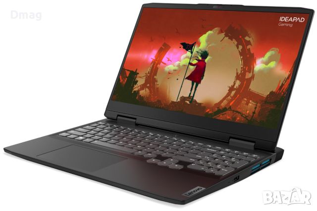 16"Lenovo Gaming/ Ryzen 7 / 16GB/ RTX3050 Ti /Win11, снимка 3 - Лаптопи за игри - 45750676