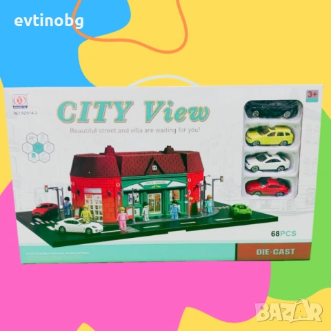Конструктор City View 68 части, снимка 4 - Конструктори - 54067218