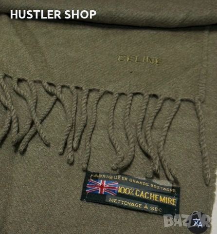 Дамски шал CELINE 100 % CACHEMIRE , снимка 2 - Шалове - 53404725