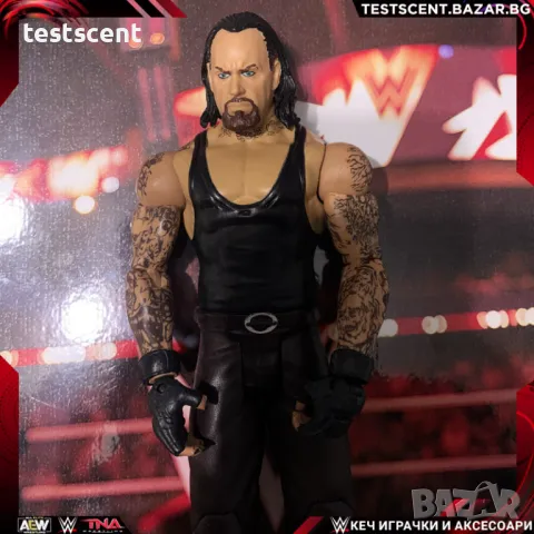 Екшън фигура WWE The Undertaker Гробаря Mattel играчка action figure, снимка 1 - Колекции - 48502982