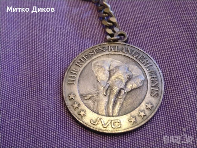 Ключодържател JVC винтидж, снимка 6 - Колекции - 51006139