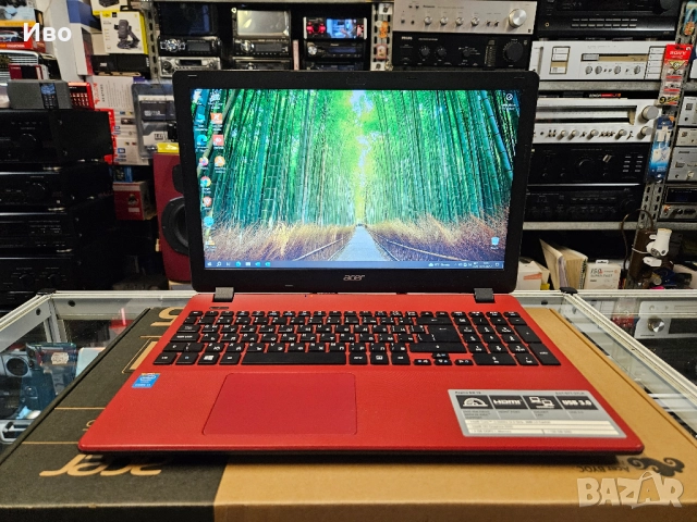 15,6" лаптоп ACER Aspire ES 15 С кашон и оригинално зарядно. Преинсталиран, готов за употреба. Windo, снимка 3 - Лаптопи за дома - 52365995