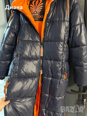 Топло зимно палто, снимка 4 - Якета - 53659563