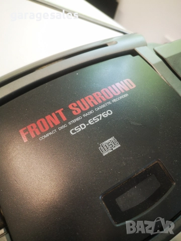 Стар радиокасетофон AIWA работещ, снимка 5 - Антикварни и старинни предмети - 52777916