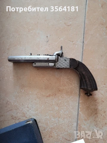 Колекционерски двуцевен пистолет , снимка 1