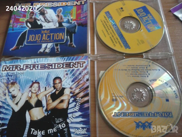 Mr. President CD singles