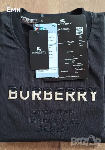 Тениски мъжки големи макси Burberry, Dsquared2, Hugo Boss, Prada, Tommy Hilfiger, Cucci , снимка 18 - Тениски - 49747164