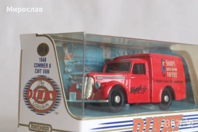 1:43 DINKY MATCHBOX COMMER 8 CWT VAN 1948 КОЛИЧКА МОДЕЛ, снимка 3 - Колекции - 49430947