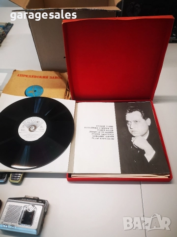 Стари плочи стихове рецитирани от Стефан Гецов, снимка 2 - Антикварни и старинни предмети - 52777802