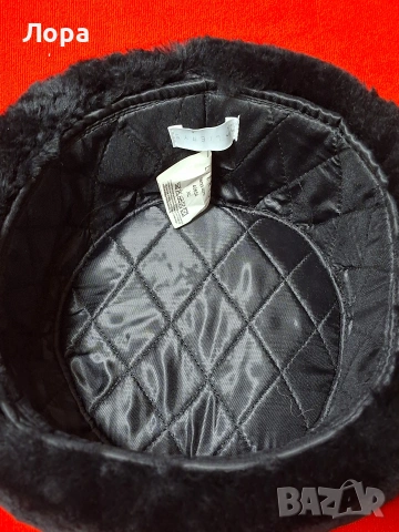 Мъжка ушанка от естествена кожа , снимка 8 - Шапки - 53432621