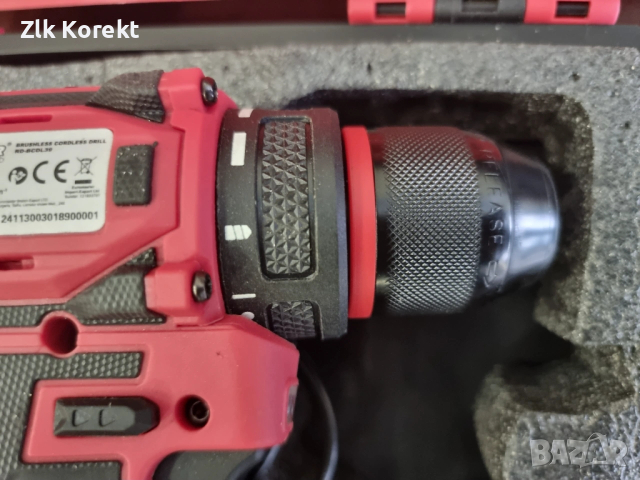 Безчетков винтоверт Raider RD-BCDL39, снимка 3 - Винтоверти - 54081327