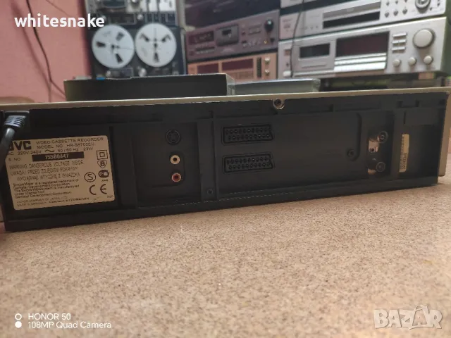 JVC HR-S6700 S-VHS Recorder, снимка 8 - Декове - 49691648