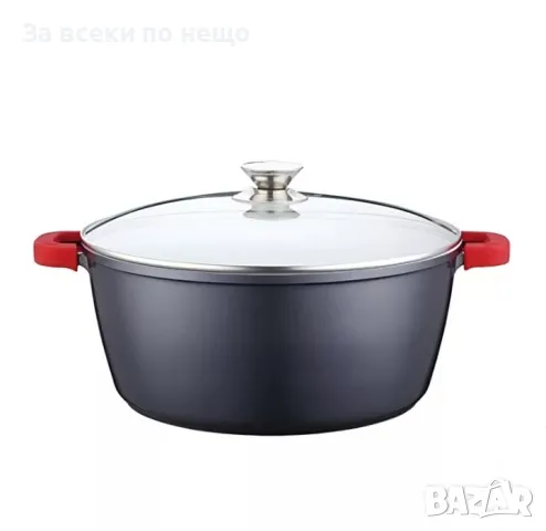 ✨Тенджера Bachmayer BM 258, Вместимост 10 л, 32 см. Диаметър, Алуминий, С капак, снимка 1 - Съдове за готвене - 47184272